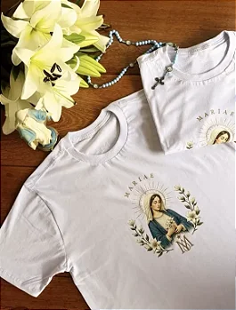 Camiseta Totus Tuus - Todo Teu, Maria