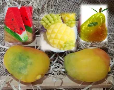 Kit Sabonete Frutas