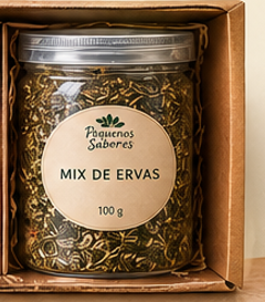 Mix de Ervas (Pote plástico - 100g)