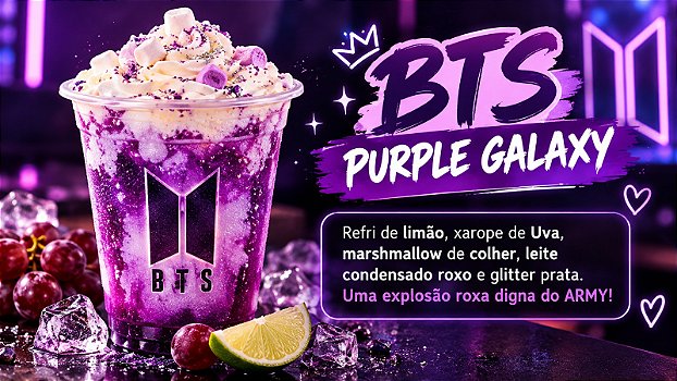 BTS Purple Galaxy