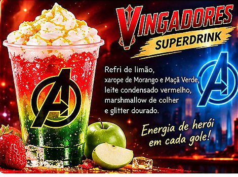 Vingadores Superdrink