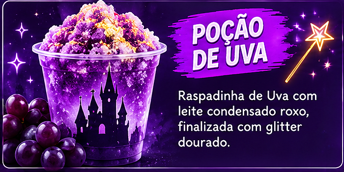 Raspadinha Poção de Uva