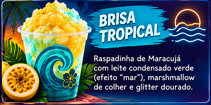 Raspadinha Brisa Tropical