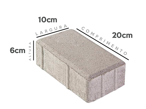 Paver 20x10x06cm