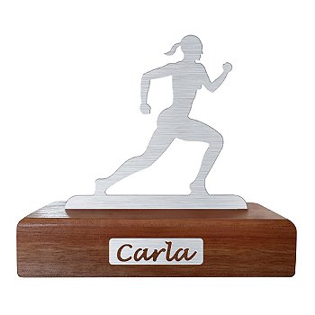 Troféu Decor Personalizado Com Nome e Esporte