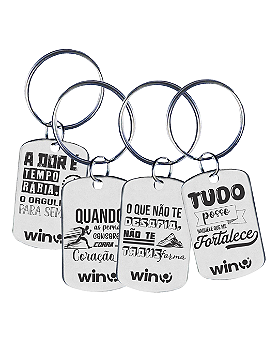 Chaveiro Personalizado WIN