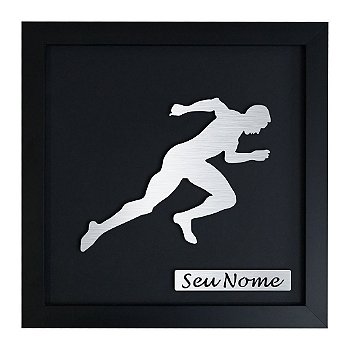 Quadro Decorativo de Corrida Personalizado