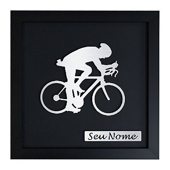 Quadro Decorativo de Ciclismo Personalizado