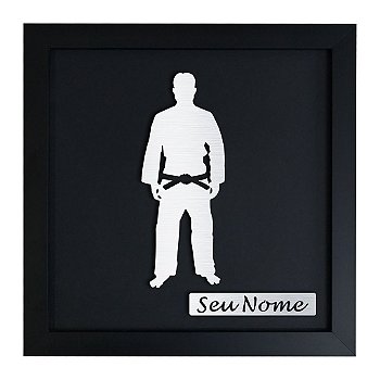 Quadro Decorativo de Jiu Jitsu Personalizado