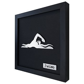 Quadro Decorativo de Triatlo Personalizado (3 quadros)