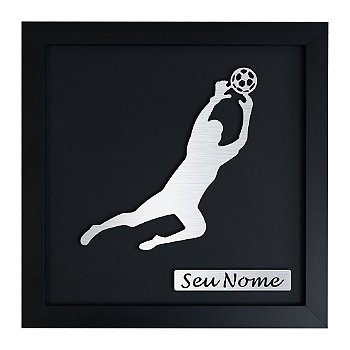 Quadro Decorativo de Goleiro Personalizado