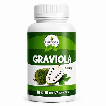 Graviola 120 Cápsulas 500mg