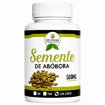Óleo de Semente de Abóbora 120 Capsulas 500mg