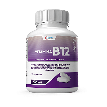 Vitamina B12 - 60 Capsulas - Nativ