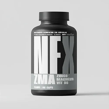 Zma Zinco Magnésio Vitamina B6 500 Mg 60 Caps New Four