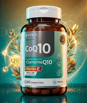 Coq10 Coenzima 100 Mg Vitamina e 60 Comprimidos