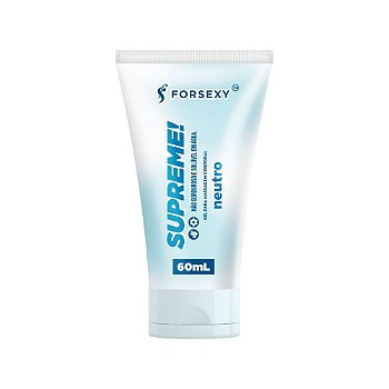 FORSEXY SUPREME! - LUBRIFICANTE PARA SEXO ANAL E VAGINAL - NEUTRO - 60ML
