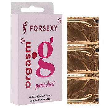 FORSEXY ORGASM G - GEL EXCITANTE CLITORIANO - SACHÊ - 3UN.