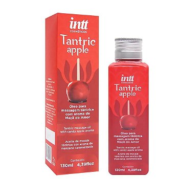 INTT TANTRIC APPLE - ÓLEO PARA MASSAGEM TÂNTRICA COM AROMA DE MAÇÃ DO AMOR