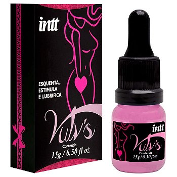 INTT VULV'S ESTIMULANTE COM FEROMÔNIO FEMININO - 4X1 ESQUENTA, ESTIMULA, EXCITA, LUBRIFICA