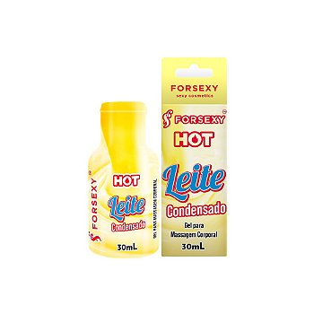FORSEXY GEL HOT COMESTÍVEL - LEITE CONDENSADO - 30ML