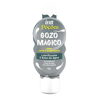 INTT POÇÕES - GOZO MÁGICO - LUBRIFICANTE SABOR LEITE CONDENSADO IMITA O SEMEN MASCULINO - 15GR