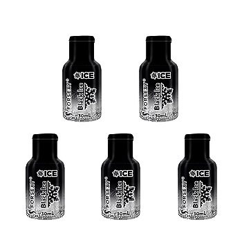 FORSEXY GEL ICE COMESTÍVEL - BLACK ICE - 30ML - KIT COM 05 UNIDADES