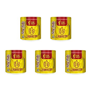 FORSEXY LABAREDA - BOLINHAS FUNCIONAIS - 3UN - KIT COM 05 UNIDADES