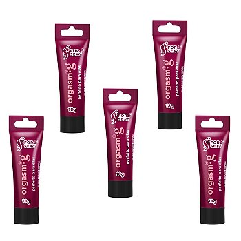 FORSEXY ORGASM G - GEL EXCITANTE CLITORIANO - 18G - KIT COM 05 UNIDADES