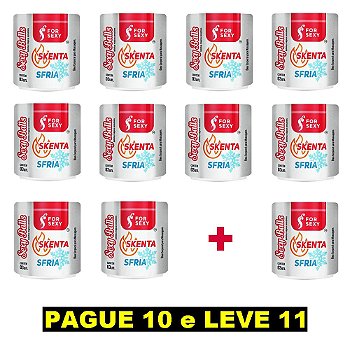 FORSEXY SKENTA SFRIA - BOLINHAS FUNCIONAIS - 3UN - KIT 11 UNIDADES