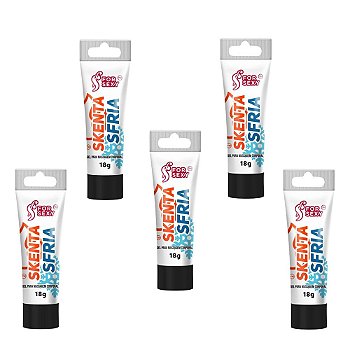 FORSEXY SKENTA SFRIA - GEL EXCITANTE - 18G - KIT COM 05 UNIDADES
