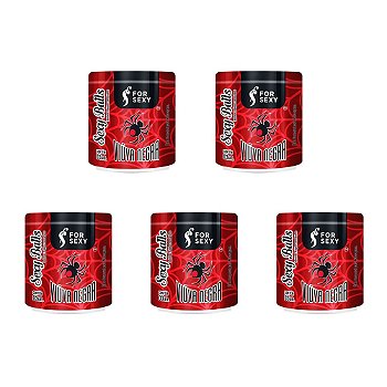 FORSEXY VIÚVA NEGRA - BOLINHAS FUNCIONAIS - 3UN - KIT COM 05 UNIDADES