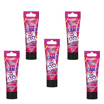 FORSEXY XANA HOT CRAZY - EXCITANTE FEMININO -  18G - KIT 05 UNIDADES