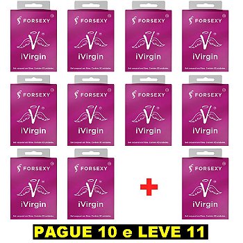 FORSEXY iVIRGIN - HÍMEN ARTIFICIAL - 3un - KIT COM 11 UNIDADES
