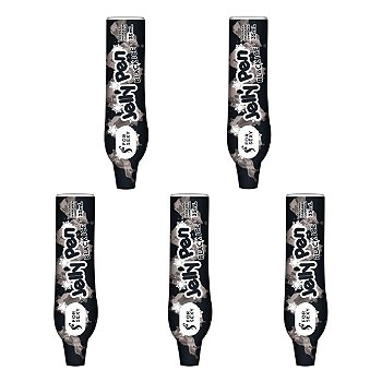 FORSEXY JELLY PEN - CANETA COMESTÍVEL - SABOR BLACK ICE - 35ML - KIT COM 05 UNIDADES