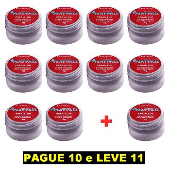 FORSEXY PLAY PALL - POMADA EXCITANTE MASCULINO PROVOCADOR DE EREÇÃO - 4G - KIT COM 11 UNIDADES