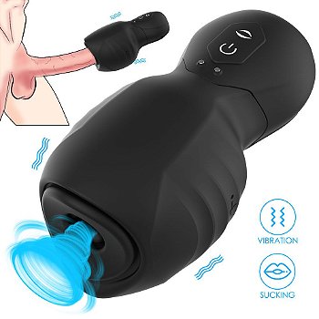 S-HANDE PAYNE TRAINER SUCKING & VIBRATION - MASTURBADOR MASCULINO PARA GLANDE COM 7 MODOS DE VIBRAÇÃO E SUCÇÃO