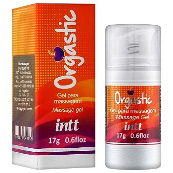 INTT ORGASTIC - GEL EXCITANTE FEMININO COM AÇÃO DE CALOR E VIBRAÇÃO - 17 ML