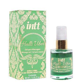 INTT HALLS VIBER - GEL SEXO ORAL COMESTÍVEL 4 EM 1 EXTRA FORTE