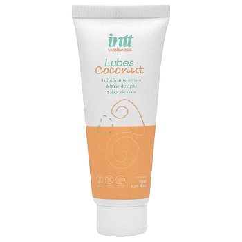 Intt Wellness Lubes Coconut - Lubrificante Íntimo à Base de Água no Sabor de Coco