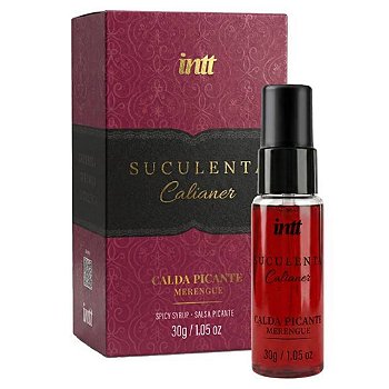 INTT Calianer Calda Suculenta - calda com efeito quente e picante - aroma de Merengue - 30g
