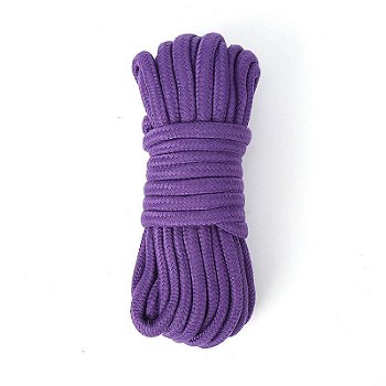 SHIBARI CORDA PARA BONDAGE AMARRAÇÃO BDSM 10 METROS - COR LILÁS