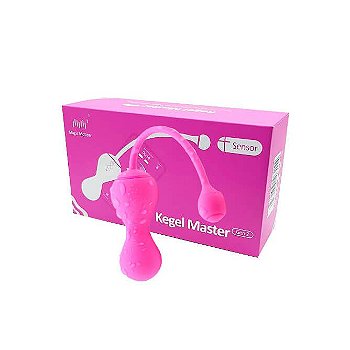 MAGIC MOTION KEGEL MASTER - TREINO DE POMPOARISMO ESFERA DE POMPOAR RECARREGÁVEL CONTROLADA POR APLICATIVO - 8 X 3,5 CM
