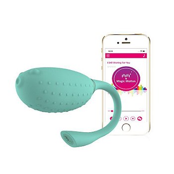MAGIC MOTION FUGU - RECARREGÁVEL E CONTROLE PELA INTERNET VIA APP NO CELULAR SMARTPHONE - COR VERDE