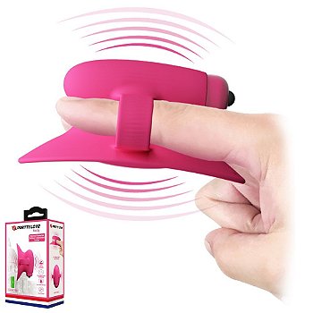 PRETTY LOVE NELLY - DEDEIRA ESTIMULADORA DE CLÍTORIS EM SILICONE COM 10 MODOS DE VIBRAÇÃO - 9,3 X 4,8 CM
