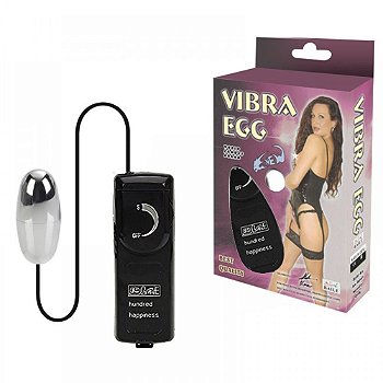 CÁPSULA VIBRATÓRIA CROMADA - BULLET MULTIVELOCIDADE ESTIMULADOR DE CLITÓRIS