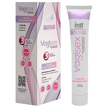 INTT VAGISEX - LUBRIFICANTE HIDRATANTE INTRAVAGINAL 10 APLICADORES 30G