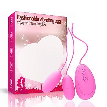 GREEN BABY - VIBRADOR EM FORMATO DE CÁPSULA DUPLA - BULLET COM 20 MODOS DE VIBRAÇÃO - COR ROSA