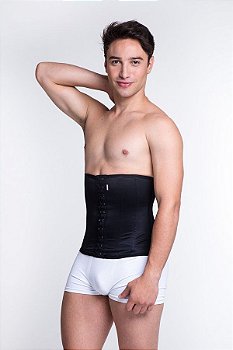 Faixa Abdominal Masculina Modeladora com 8 Barbatanas Biobela 1645