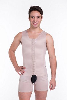 Cinta Masculina Regata Short Alta Compressão Biobela 1621